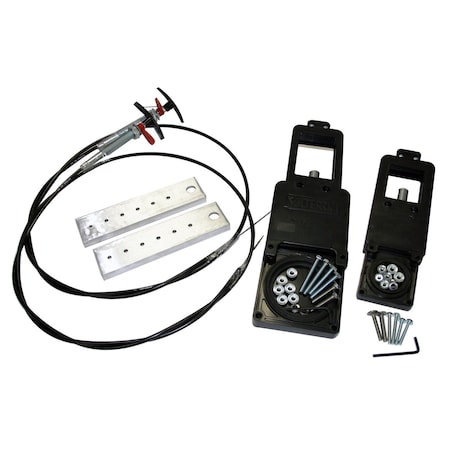 Valterra FLEXIBLE CABLE KIT, 72IN, WITH 1-1/2IN AND 3IN VALVES, 2 CABLES PER BO TC1372